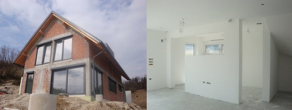 KITANJE NOVOGRADNJE Z IZRAVNALNO MASO - LOGATEC