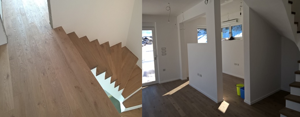 BELJENJE STEN IN STROPOV STANOVANJSKE HIŠE - LOGATEC