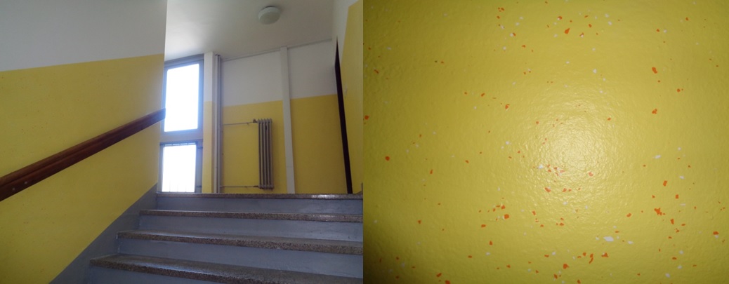 PLESKANJE HODNIKOV VEČSTANOVANJSKEGA OBJEKTA - LJUBLJANA BEŽIGRAD