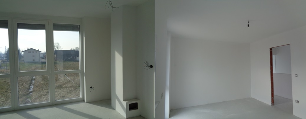 KITANJE STEN IN STROPOV Z IZRAVNALNO MASO - LJUBLJANA RUDNIK